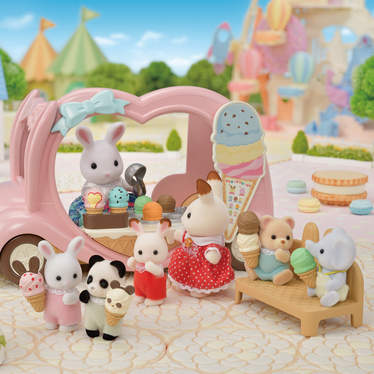 Calico Critters Icecream Van