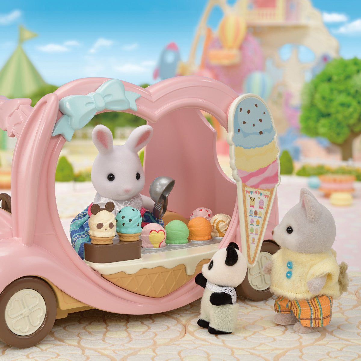 Calico Critters Icecream Van