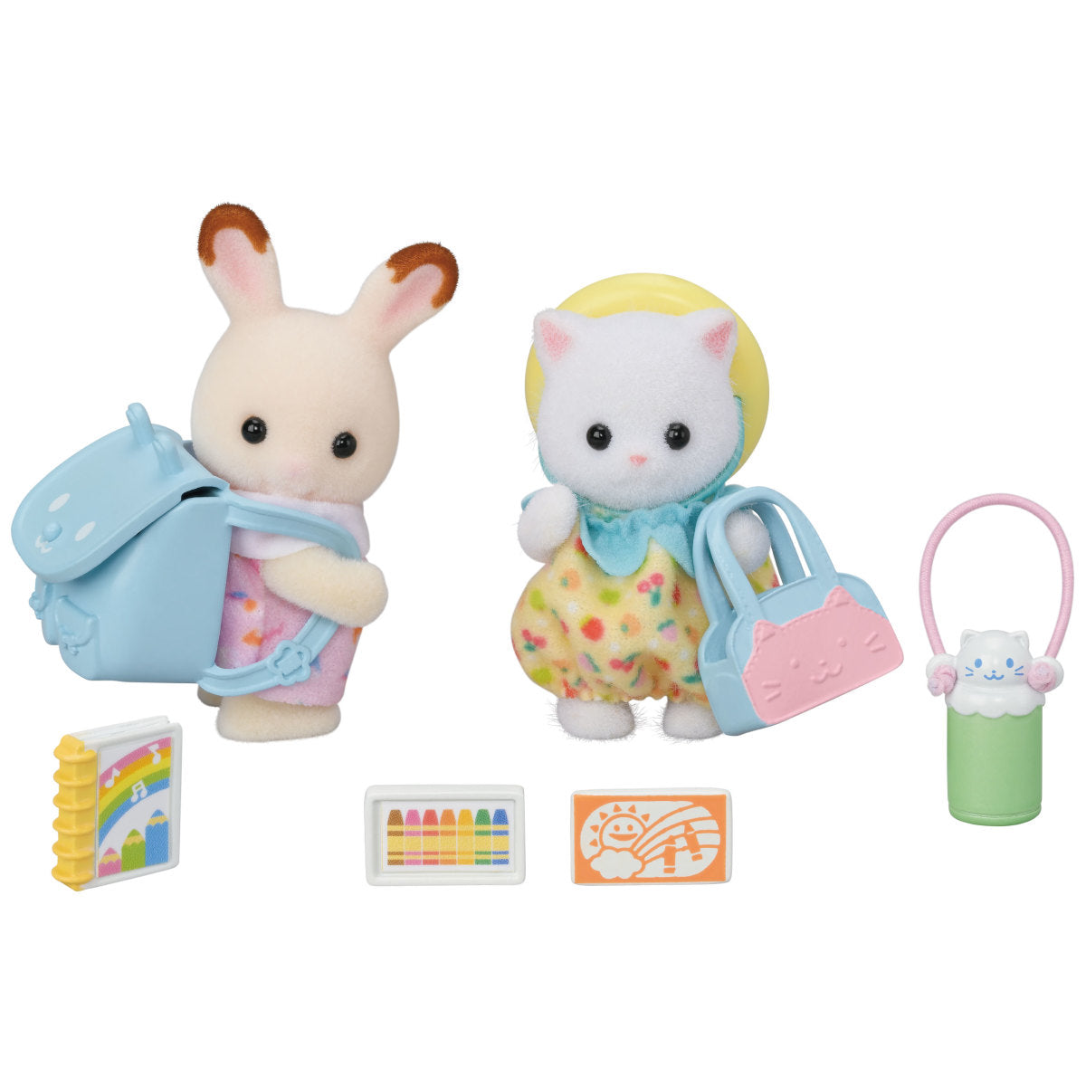 Calico Critters Nursery Friends Walk Along Duo
