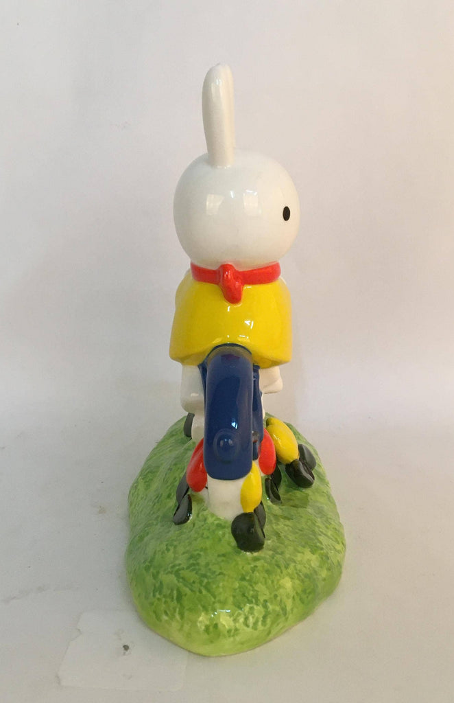 Miffy Tulip Garden Bike Ride Figurine