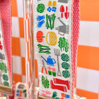 Garden Gal Veggie Wristlet Keychain