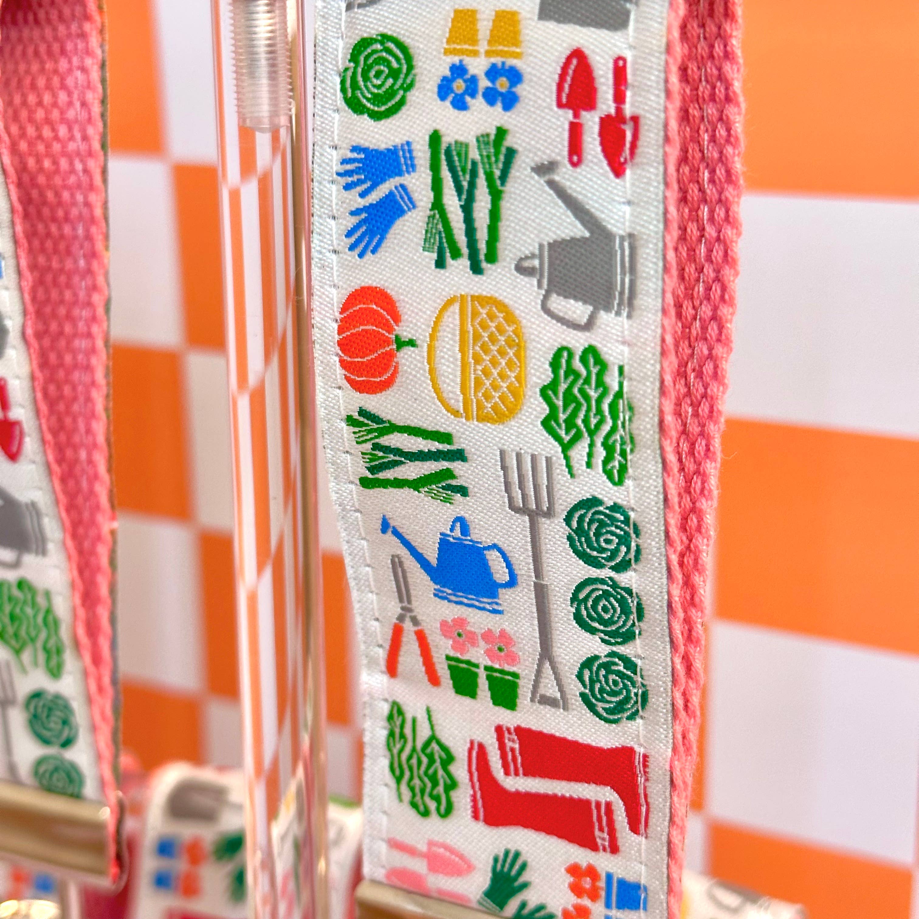 Garden Gal Veggie Wristlet Keychain