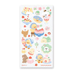 Sticker Sheet Fluffy Friends & Kawaii Treats