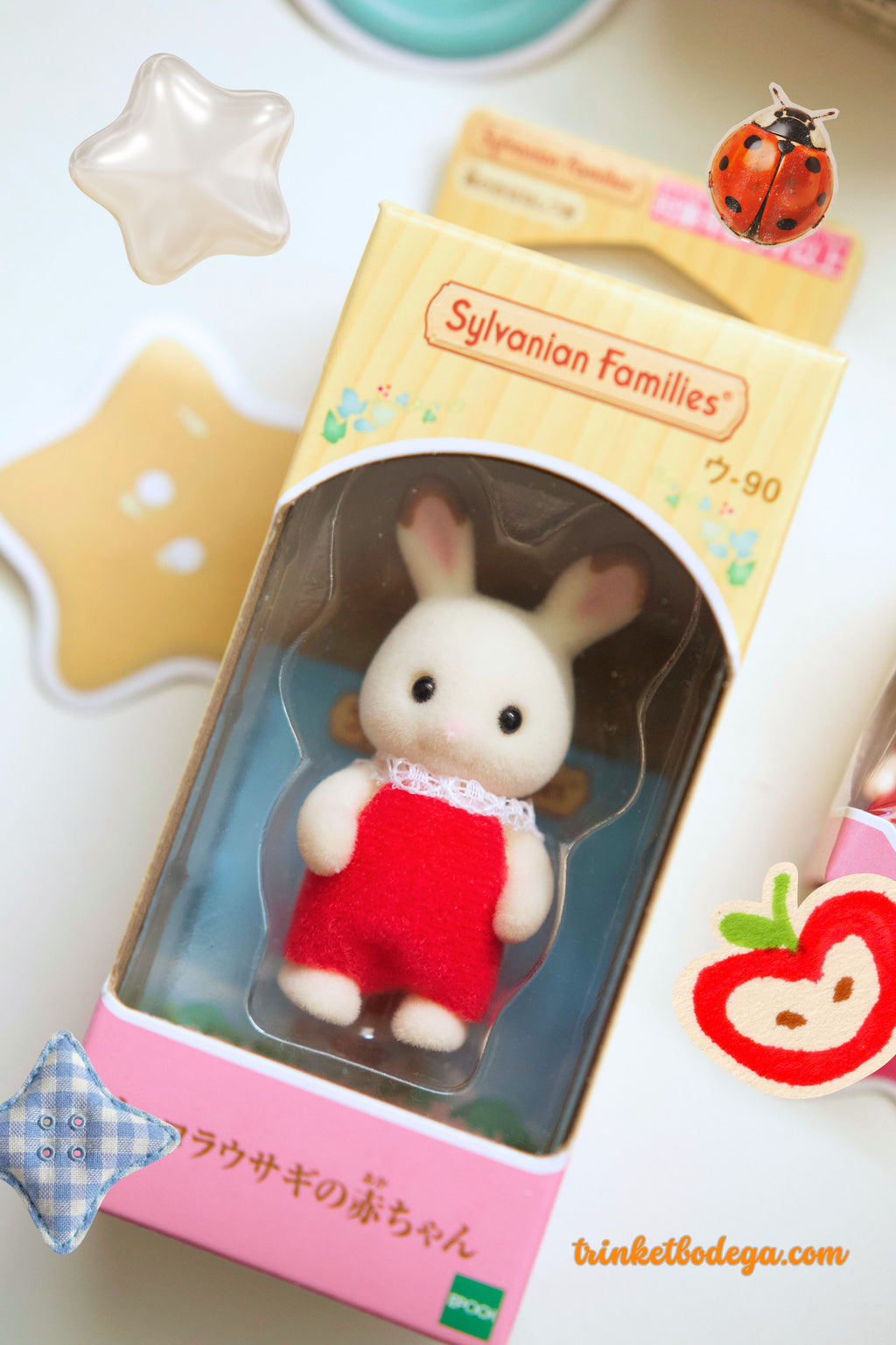 Sylvanian Families Chocolate Rabbit Baby Japanese Original