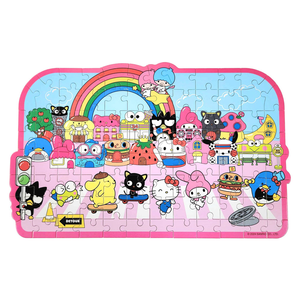 Hello Kitty® And Friends Jigsaw Puzzle: Street with Shops