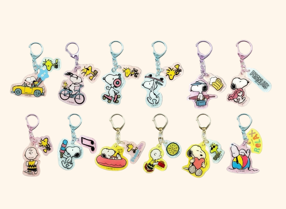 Blind Box Snoopy and Peanuts Keychain