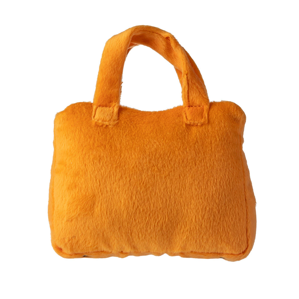 Barkin Birkin Bag Designer Squeaker Dog Toy