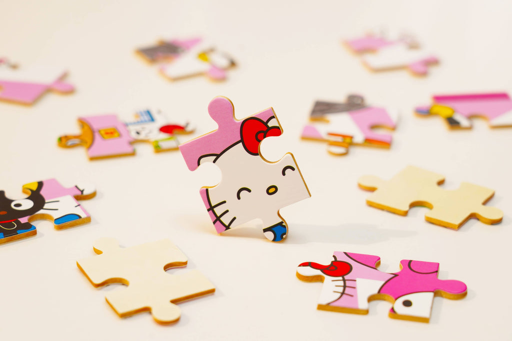 Hello Kitty® And Friends Jigsaw Puzzle: Street with Shops