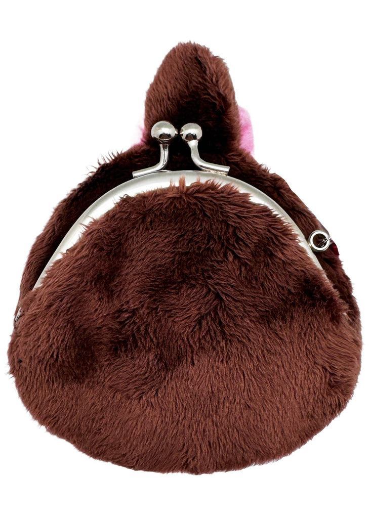 Monchhichi Face Plush Coin Bag