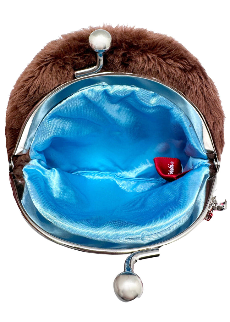 Monchhichi Face Plush Coin Bag