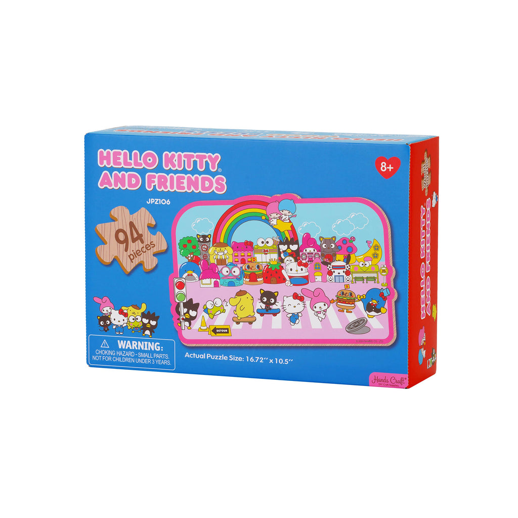 Hello Kitty® And Friends Jigsaw Puzzle: Street with Shops