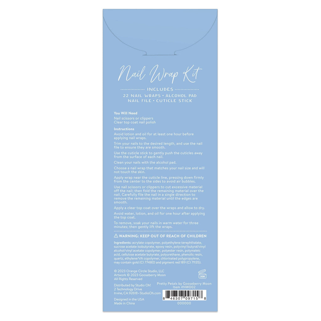 Pretty Petals Mani Nail Wrap Kit