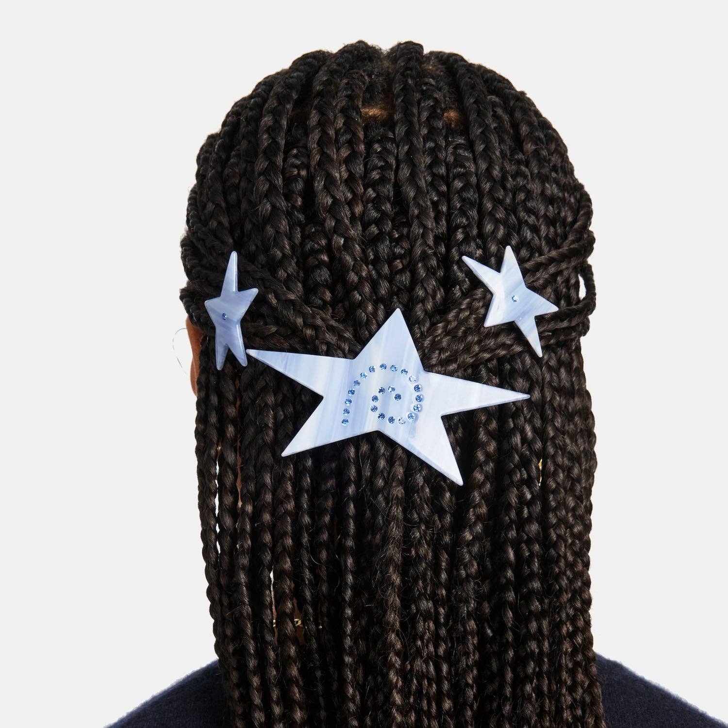 Chunks Hair Clip Pack in Stars