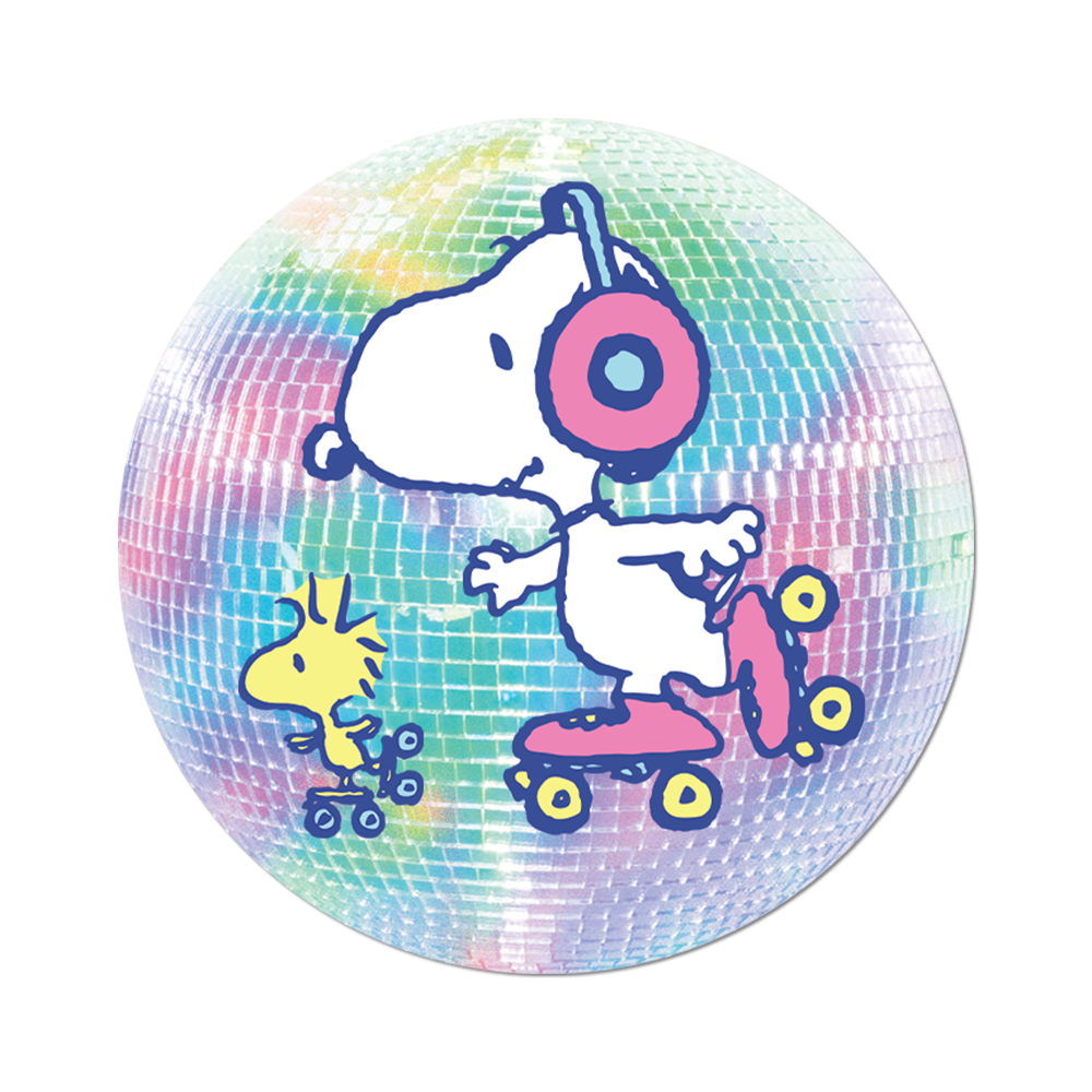 Snoopy Sticker Roller Buds Holographic