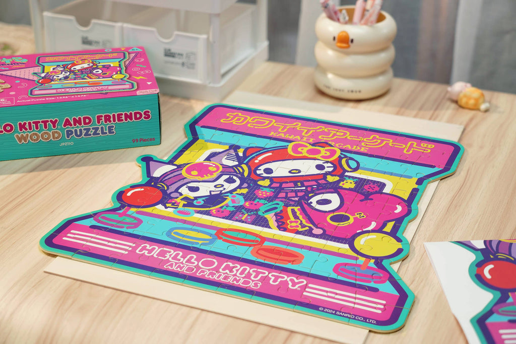 Hello Kitty® And Friends Jigsaw Puzzle: Kawaii Arcade