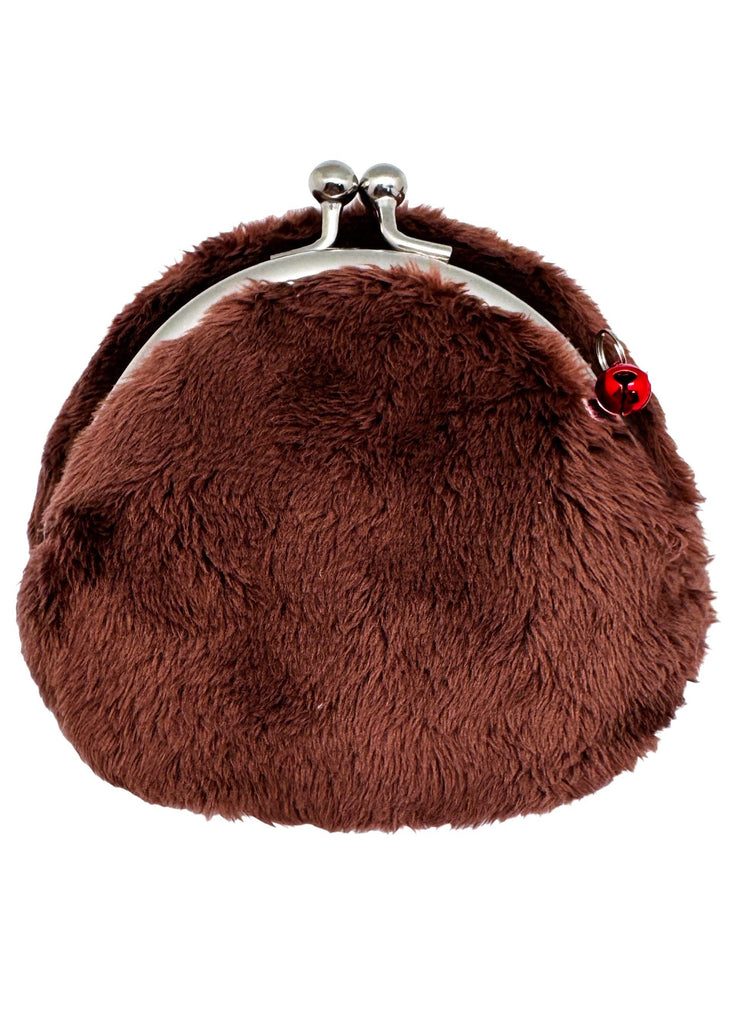 Monchhichi Face Plush Coin Bag