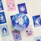 Stamp Washi Tape Rabbits Shooting Star