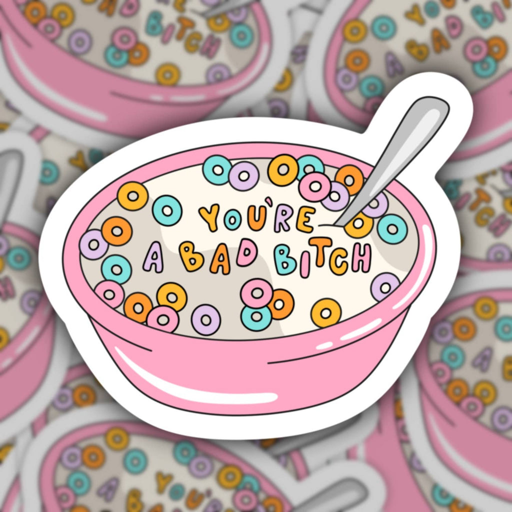 Sticker Bad B*itch Breakfast