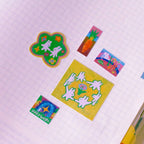 'Magic Forest' A6 Glitter Sticker Sheet