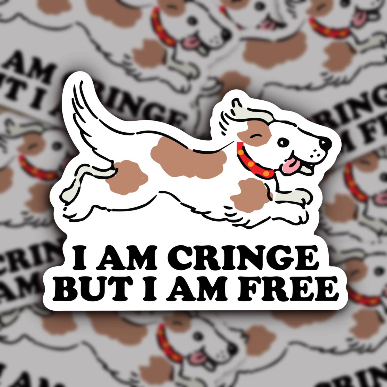 Sticker Cringe But Free