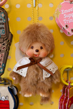 Monchhichi Sweet Brown Plush Mascot Keychain