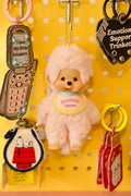 Monchhichi Colors Neon Plush Keychains Japan Exclusive