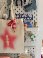 Sonny Angel Inspired Artwork Rabbit Star Totebag