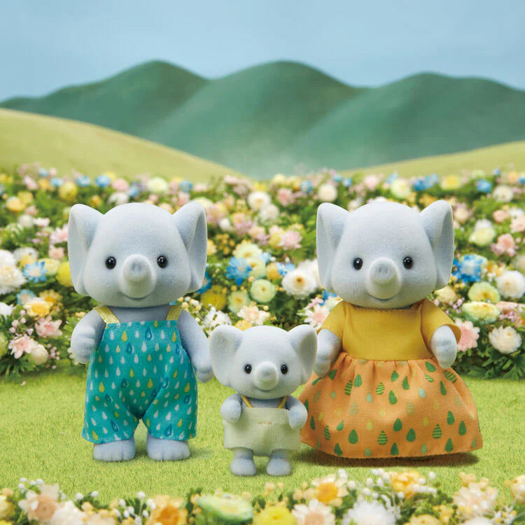 Calico Critter Elephant Family
