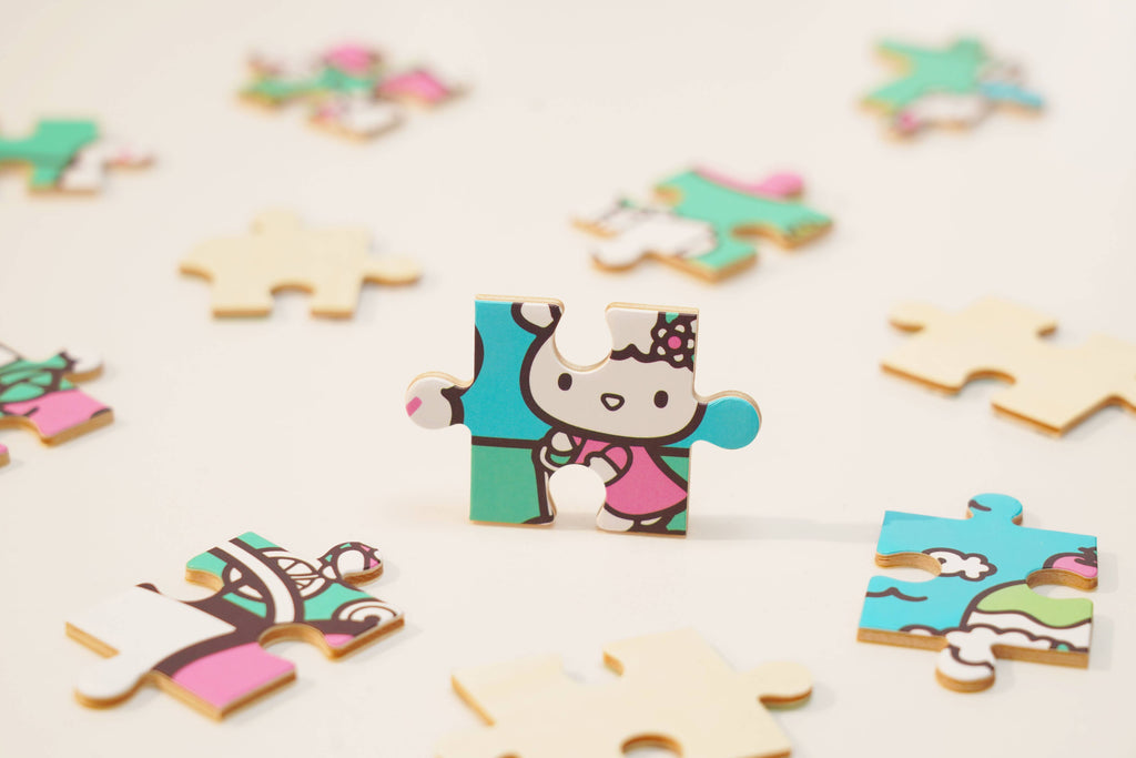 Hello Kitty® And Friends Jigsaw Puzzle: Amusement Park
