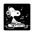 DJ Snoopy Sticker