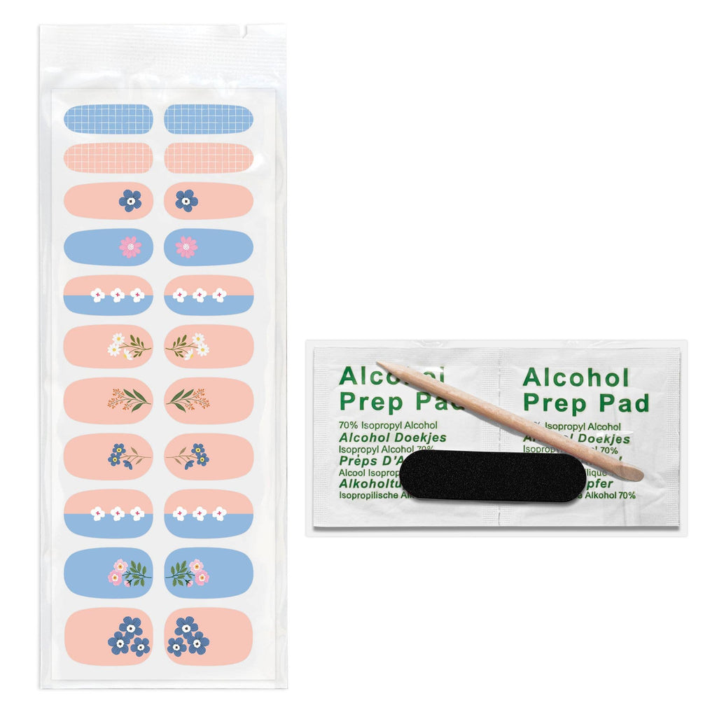 Pretty Petals Mani Nail Wrap Kit