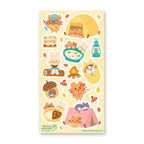 Sticker Sheet Kawaii Animals Camping