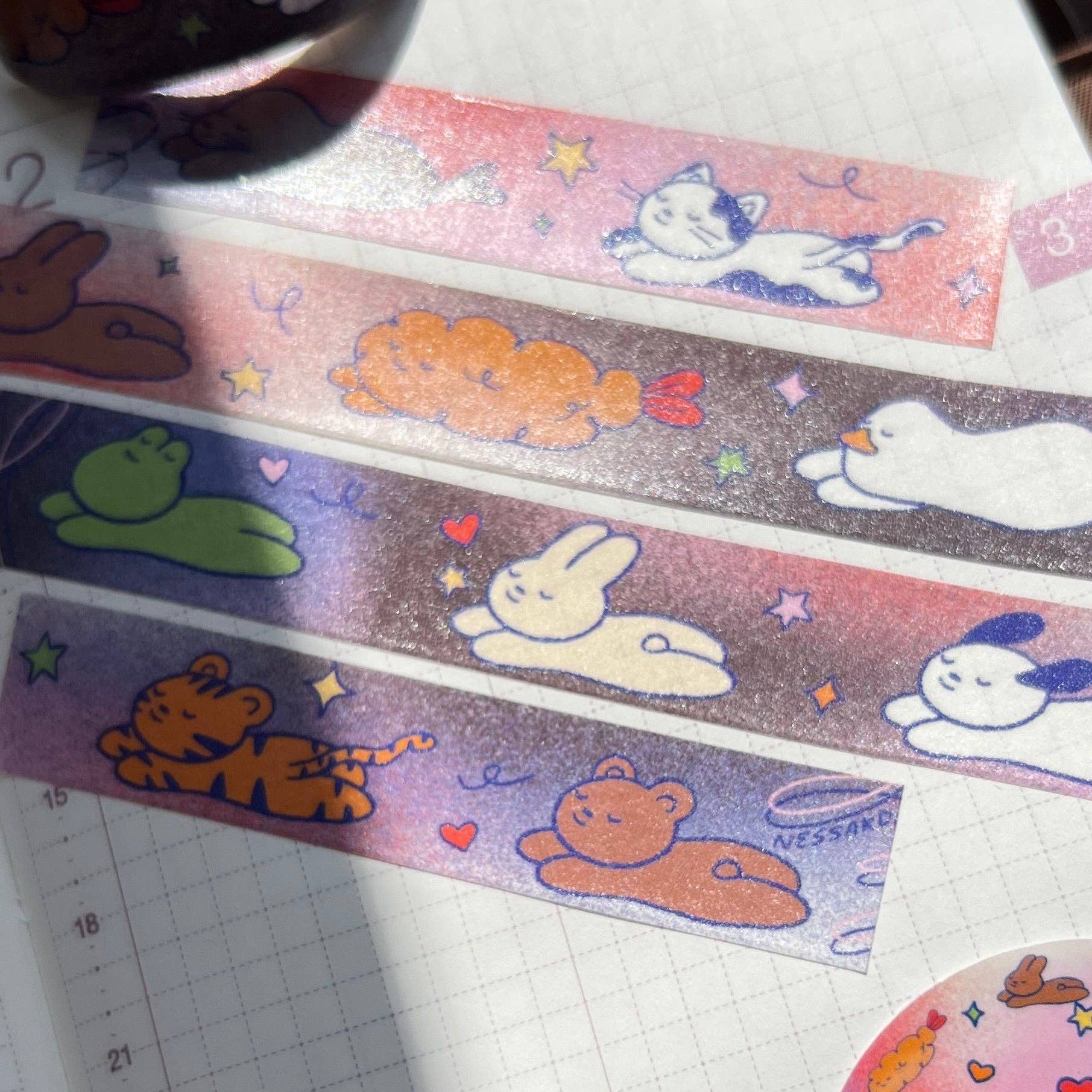 Space Friends Washi Tape