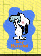 Stay Hydrated Art Print