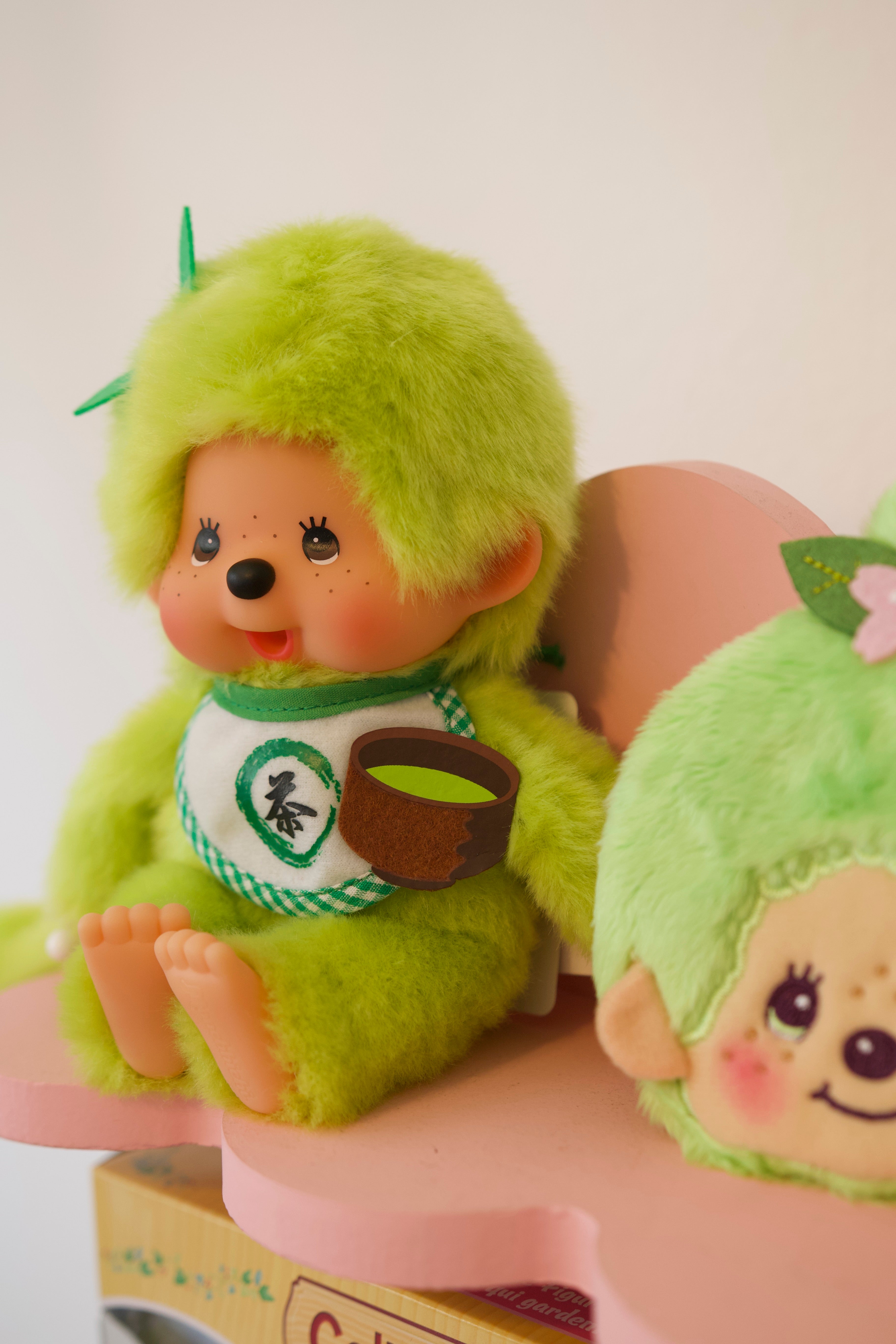 Monchhichi Matcha Green Tea Plush Doll — Japan Exclusive – Trinket