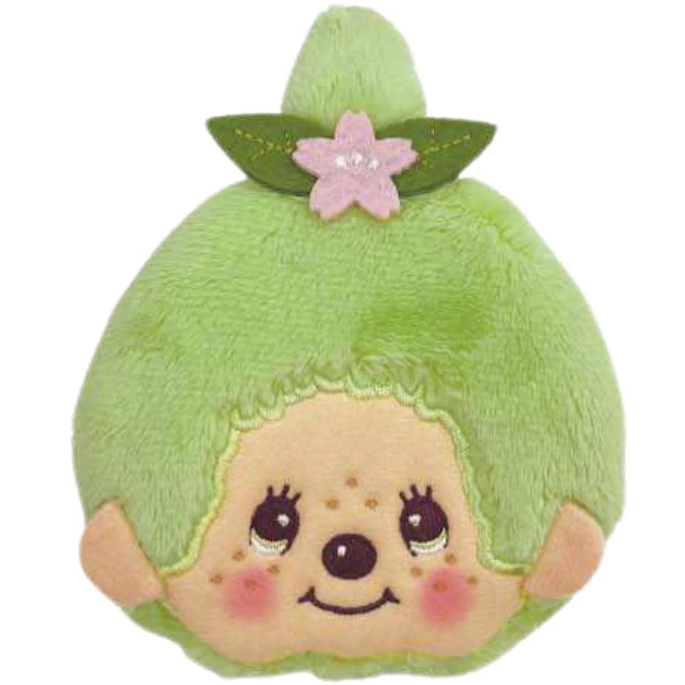 Monchhichi Matcha Sakura Girl Coin Purse | Kawaii Japan Import