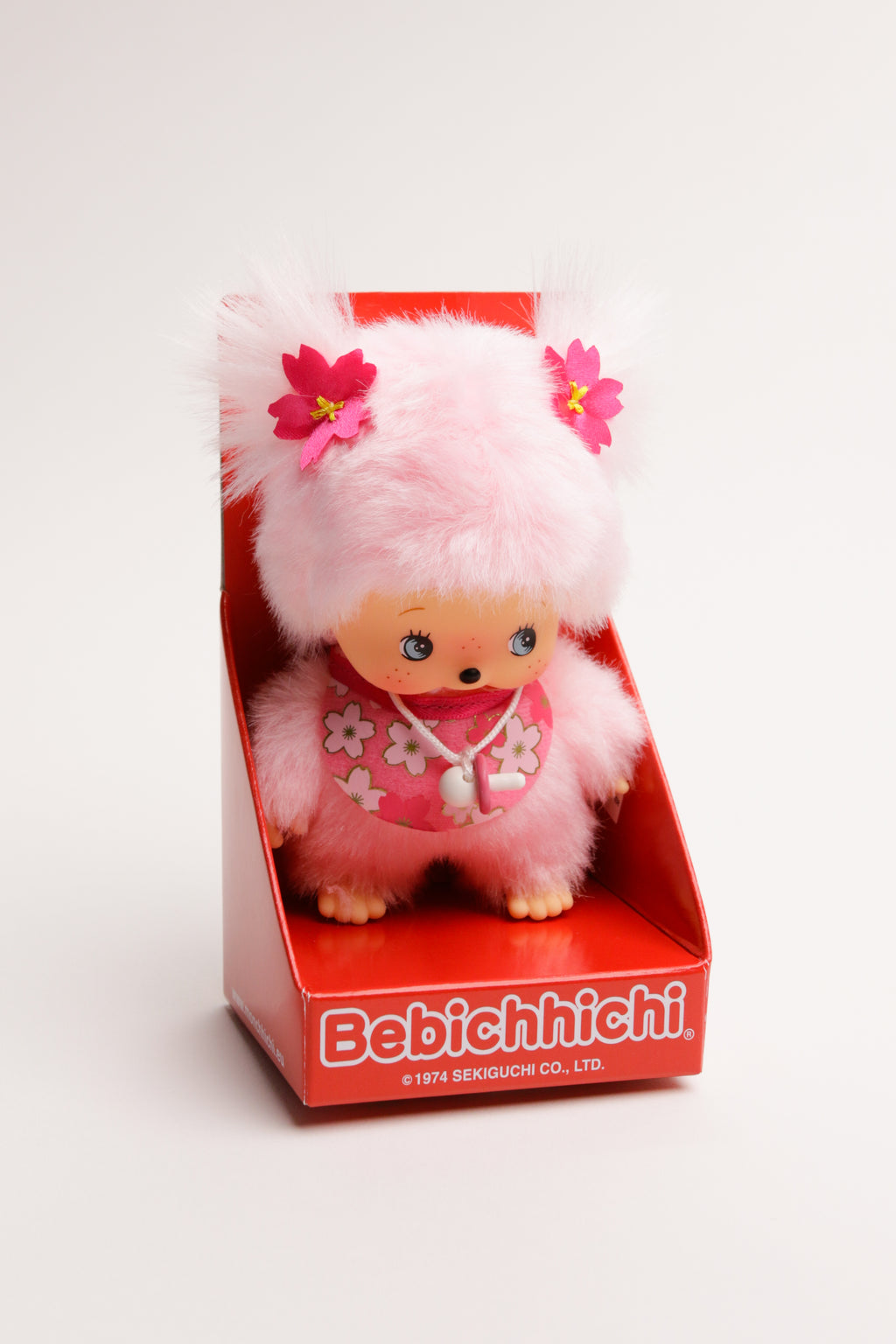 Bebichhichi Monchhichi Cherry Blossom Doll Plush