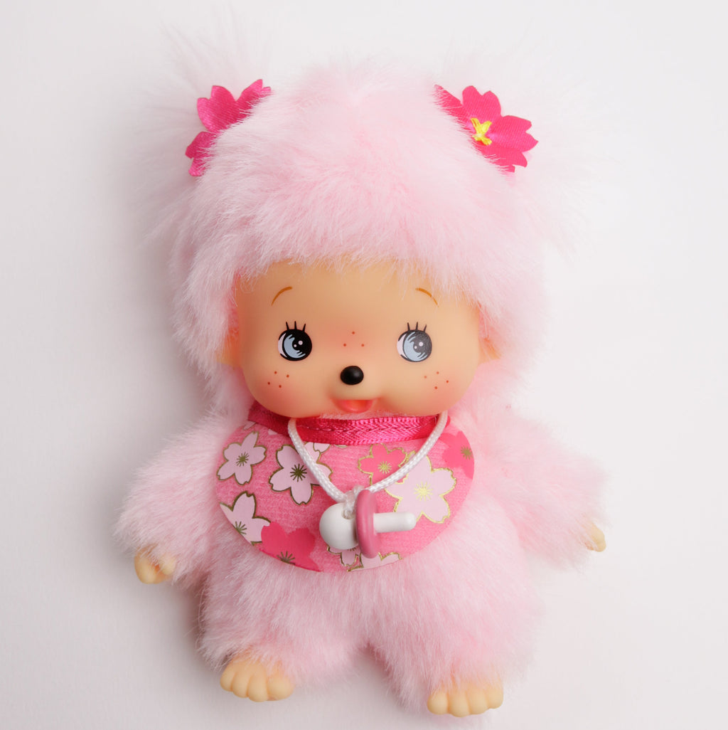 Bebichhichi Monchhichi Cherry Blossom Doll Plush